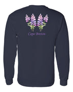 CB Lupin Left Chest and Back Long Sleeve Tee - Unisex