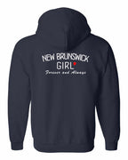 NB Girl Forever and Always Left Chest & Back Zip Hoodie - Unisex