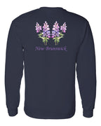 NB Lupins Left Chest and Back Long Sleeve Tee - Unisex