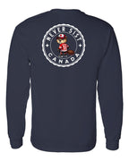 Never 51st Beaver Left Chest and Back Long Sleeve - Gildan Canada (sewn Internationally) - Unisex