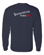 NFLD Nurse Left Chest and Back Long Sleeve - Unisex