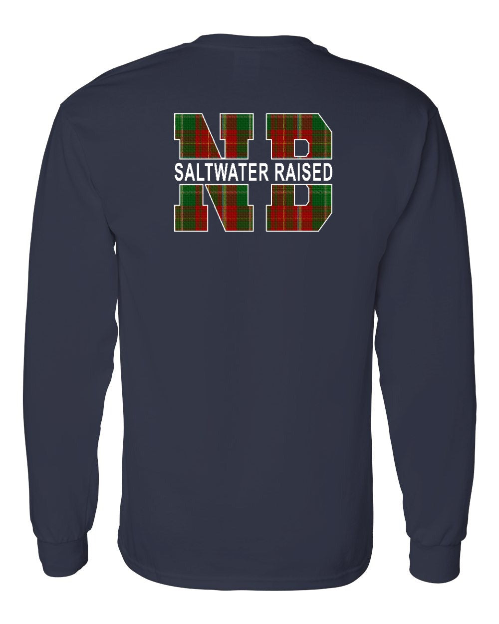 Newbrunswick Saltwater Raised Left Chest and Back Long Sleeve