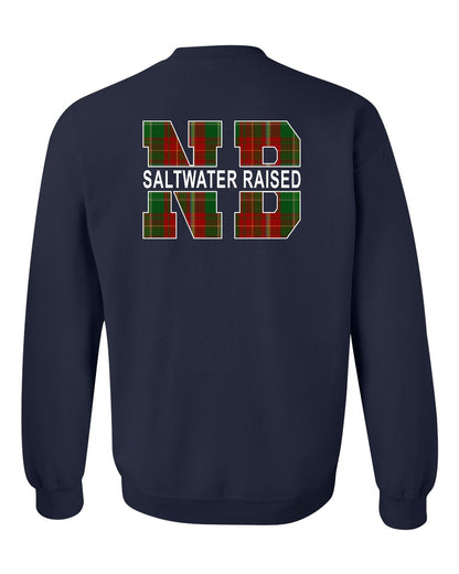 New Brunswick Saltwater Raised Left Chest and Back Crewneck