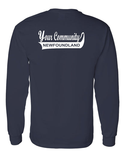 Your Community Swoop (Newfoundland) Left Chest and Back Long Sleeve