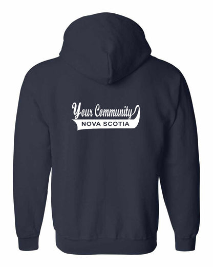 Your Community Swoop (Nova Scotia) Left Chest and Back zip-hoodie