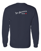 NB Mom Left Chest and Back Long Sleeve Tee - Unisex