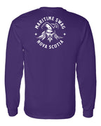 Maritime Swag NS Pirate Left Chest and Back Long Sleeve Tee - Unisex