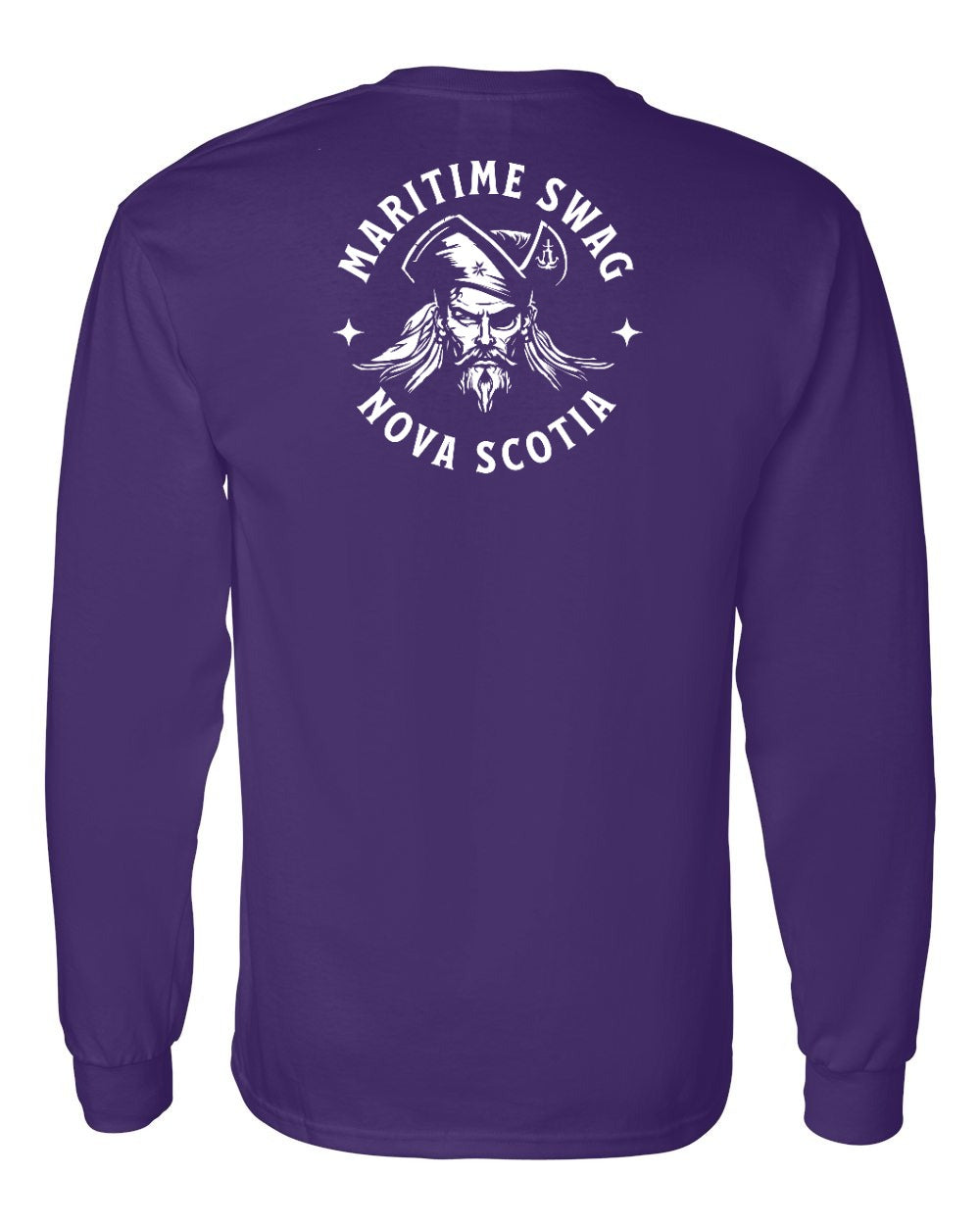 Maritime Swag NS Pirate Left Chest and Back Long Sleeve Tee - Unisex