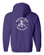 Maritime Swag NS Pirate Left Chest and Back Zip Hoodie - Unisex