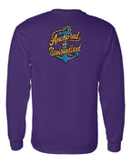 Anchored in NFLD (New Design) Left Chest and Back Long Sleeve - Unisex