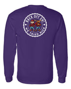 Back off  Eh ! We Tried Nice Left Chest and Back Long Sleeve - Gildan Canada (sewn Internationally) - Unisex