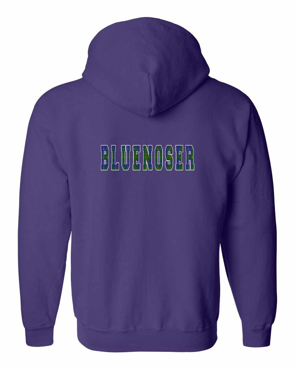 Bluenoser Left Chest and Back Zip Hoodie - Unisex