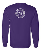 Born & Raised NS Left Chest and Back Long Sleeve Tee - Unisex
