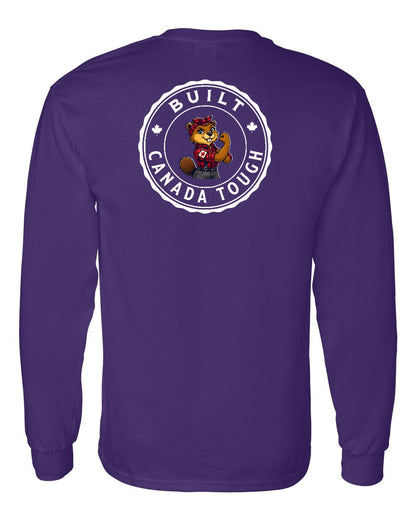 Built Canada Tough Rosie Flex Left Chest and Back Long Sleeve