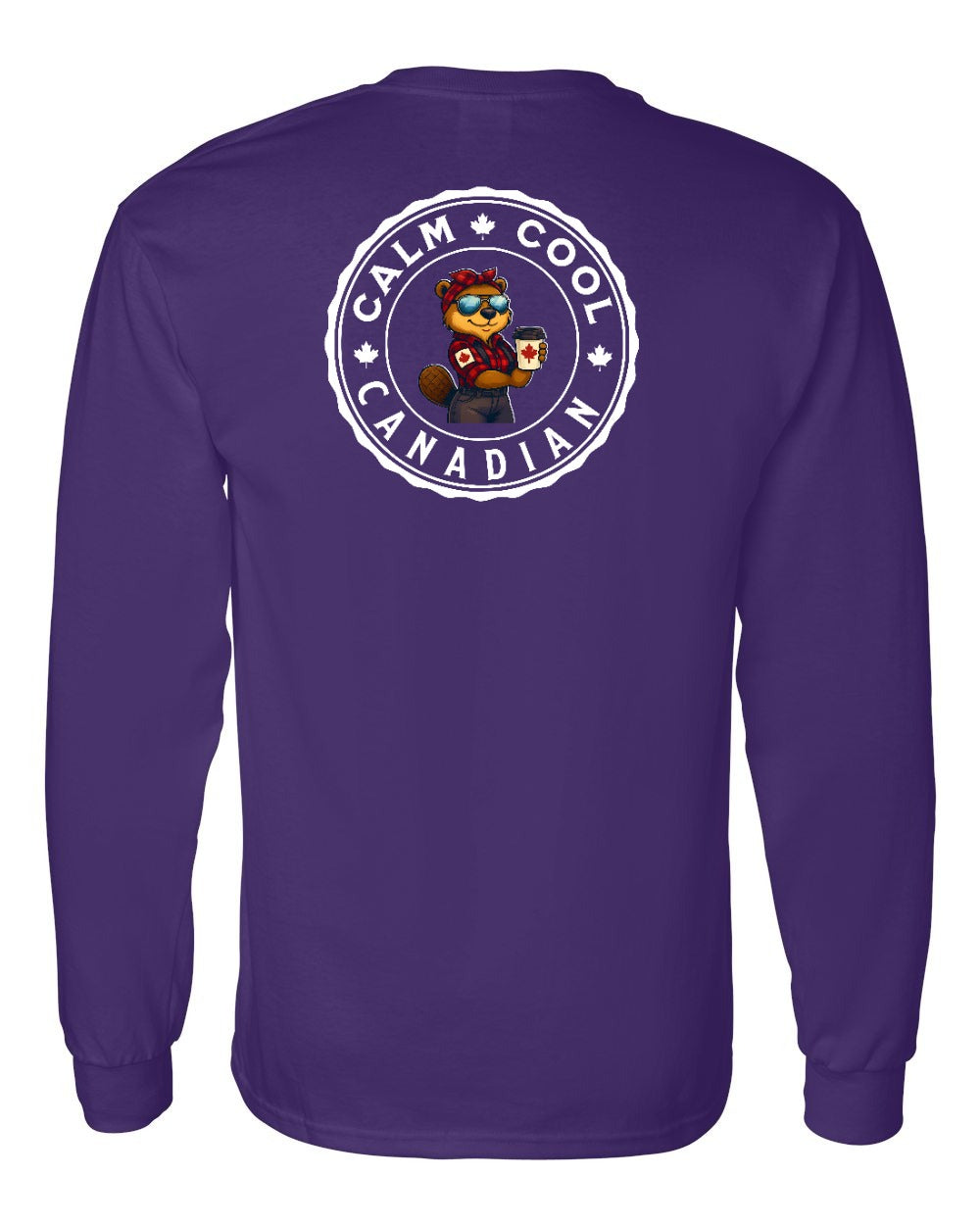 Calm Cool Rosie Sunglasses Left Chest and Back Long Sleeve