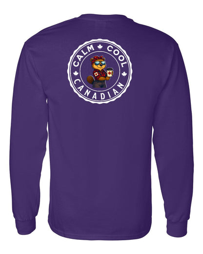 Calm Cool Rosie Sunglasses Left Chest and Back Long Sleeve