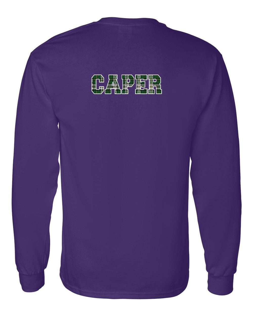 Caper Left Chest and Back Long Sleeve Tee - Unisex