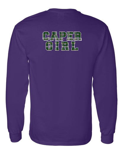 Caper Girl Left Chest and Back Long Sleeve Tee