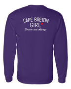 CB Girl Forever and Always Left Chest & Back Long Sleeve Tee - Unisex