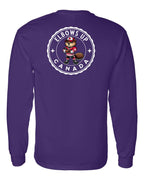 Elbows up Beaver Left Chest and Back Long Sleeve - Gildan Canada (sewn Internationally) - Unisex