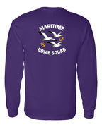 Maritime Bomb Squad Left Chest & Back Long Sleeve Tee - Unisex