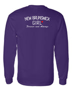 NB Girl Forever and Always Left Chest & Back Long Sleeve Tee - Unisex
