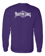 Maritime Swag Logo Left Chest and Back Long Sleeve Tee - Unisex