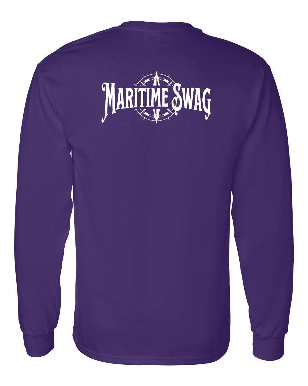 Maritime Swag Logo Left Chest and Back Long Sleeve Tee - Unisex