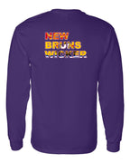 New Bruns Wicker Left Chest and Back Long Sleeve Tee - Unisex