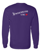 NFLD Girl Left Chest and Back Long Sleeve - Unisex