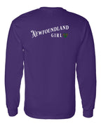 NFLD Girl Tartan Left Chest and Back Long Sleeve - Unisex