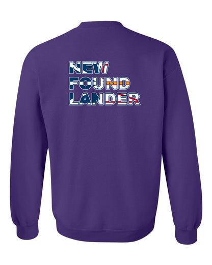 New Found Lander Left Chest and Back Crewneck Sweatshirt