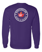 Born and Raised NFLD Left Chest and Back Long Sleeve - Gildan Canada (sewn Internationally) - Unisex