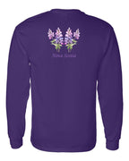 NS Lupins Left Chest and Back Long Sleeve Tee - Unisex