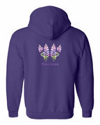 NS Lupins Left Chest and Back Zip Hoodie - Unisex