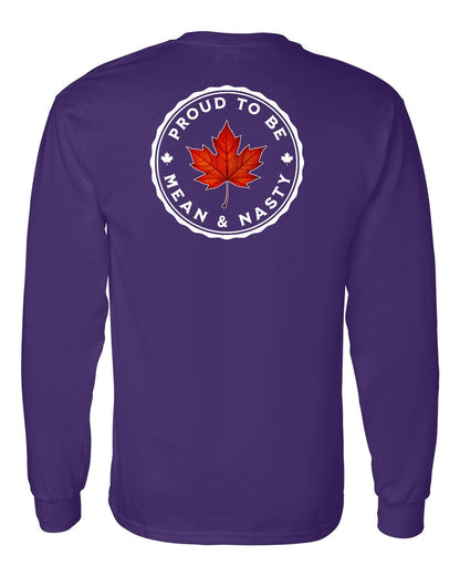 Proud Mean & Nasty Leaf Left Chest and Back Long Sleeve