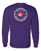 Born and Raised Quebec Left Chest and Back Long Sleeve - Gildan Canada (sewn Internationally) - Unisex