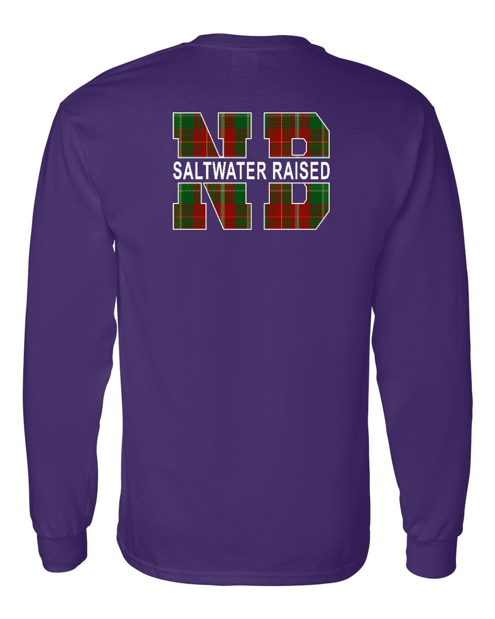 Newbrunswick Saltwater Raised Left Chest and Back Long Sleeve