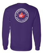 Born and Raised Saskatchewan Left Chest and Back Long Sleeve - Gildan Canada (sewn Internationally) - Unisex
