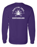 Maritime Swag NFLD Octopus Left Chest and Back Long Sleeve - Unisex