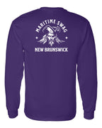 Maritime Swag NB Pirate Left Chest and Back Long Sleeve Tee - Unisex