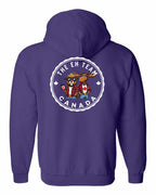 Eh Team Left Chest and Back Zip Hoodie - Gildan Canada (sewn Internationally) - Unisex