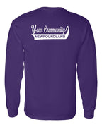 Custom Your Community Swoop (NFLD) Left Chest and Back Long Sleeve - Unisex