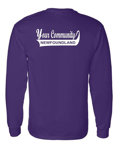 Your Community Swoop (Newfoundland) Left Chest and Back Long Sleeve