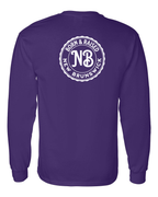 Born & Raised NB Left Chest and Back Long Sleeve Tee - Unisex