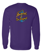 Anchored in NB Left Chest and Back Long Sleeve Tee - Unisex