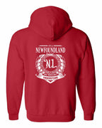 It's  A NFLD Thing Left Chest and Back Zip Hoodie - Unisex