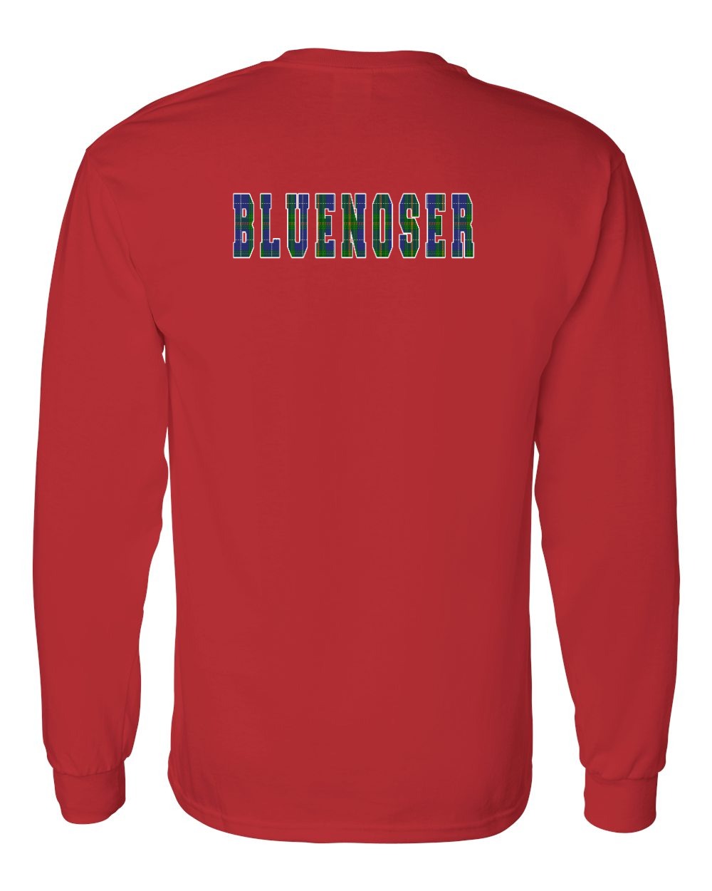 Bluenoser Left Chest and Back Long Sleeve Tee - Unisex