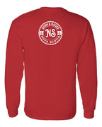 Born & Raised NS Left Chest and Back Long Sleeve Tee - Unisex