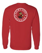 Calm Cool Rosie Sunglasses Left Chest and Back Long Sleeve - Gildan Canada (sewn Internationally) - Unisex